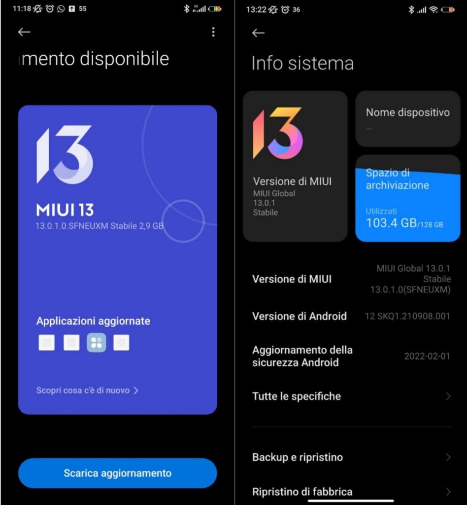 تحديث MIUI 13