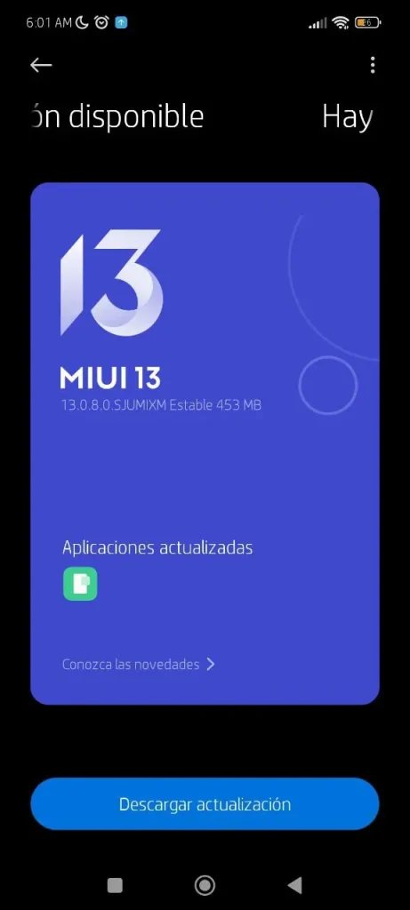 واجهة MIUI 13