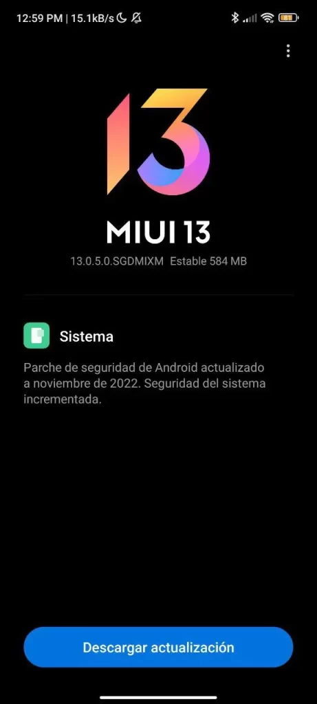 تحديث MIUI 13