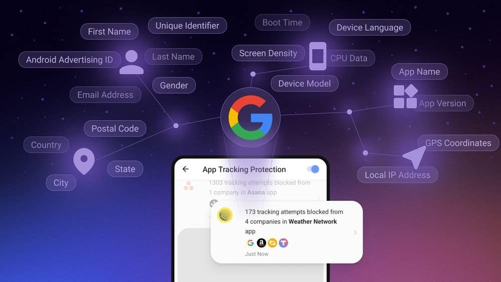 منع التطبيقات من التجسس