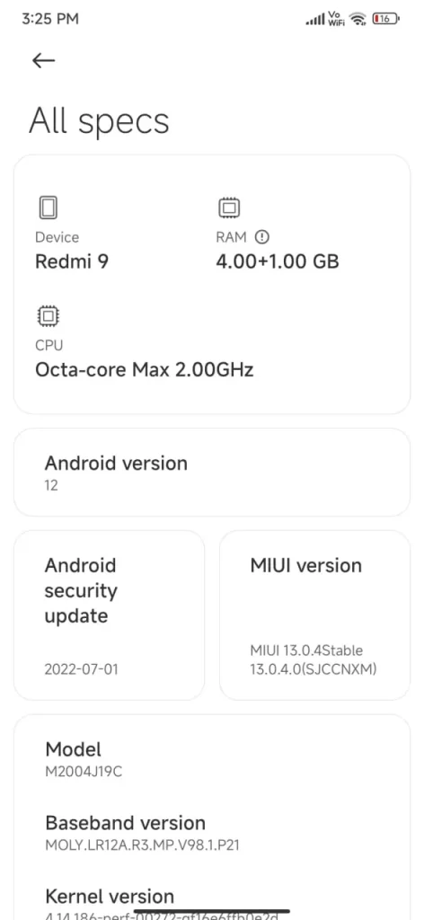 تحديث MIUI 13