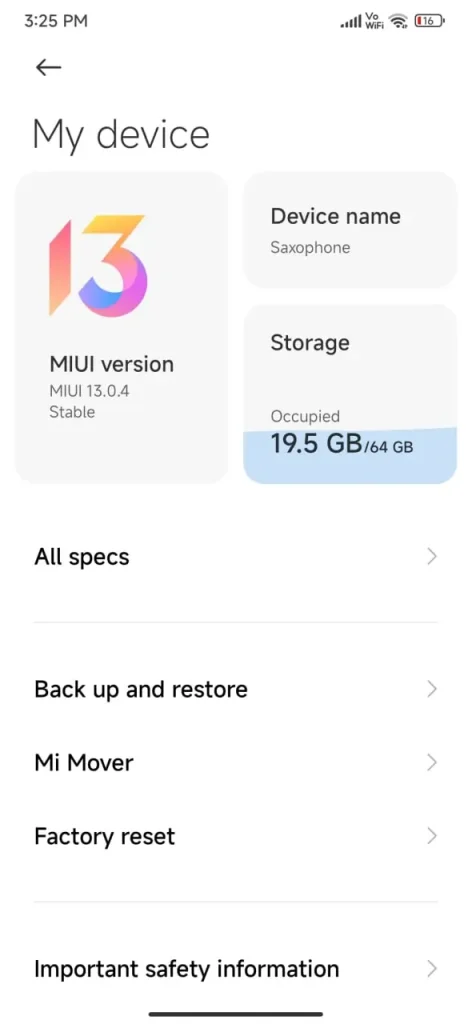 تحديث MIUI 13