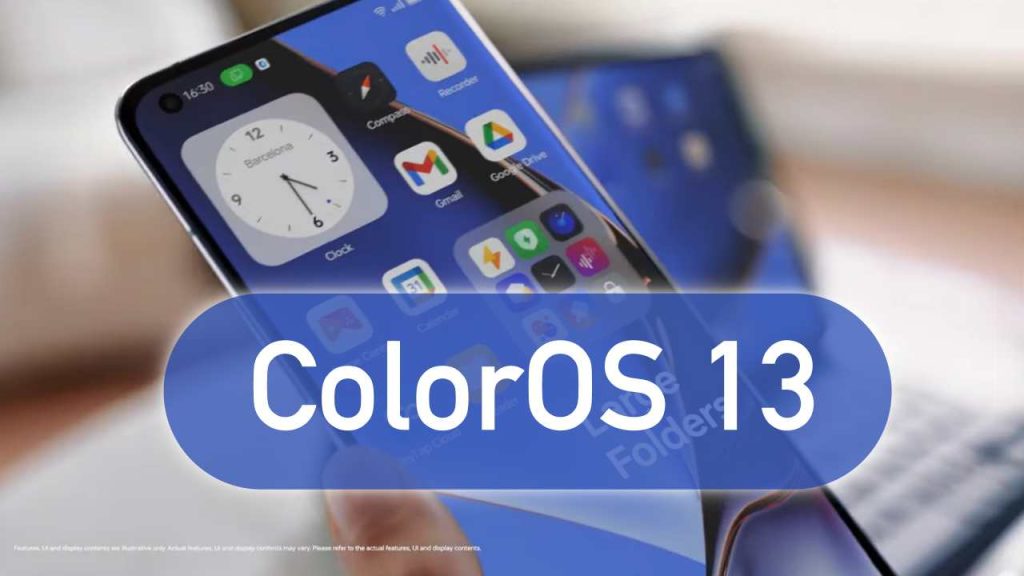 واجهة ColorOS 13