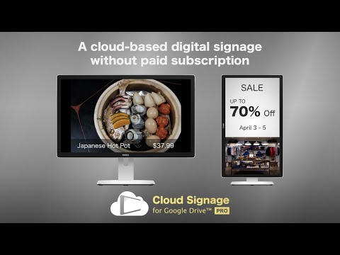 Cloud Signage