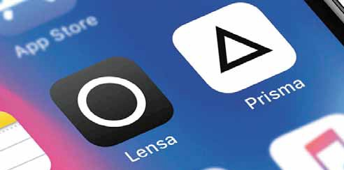 تطبيق Lensa