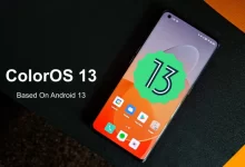واجهة ColorOS 13