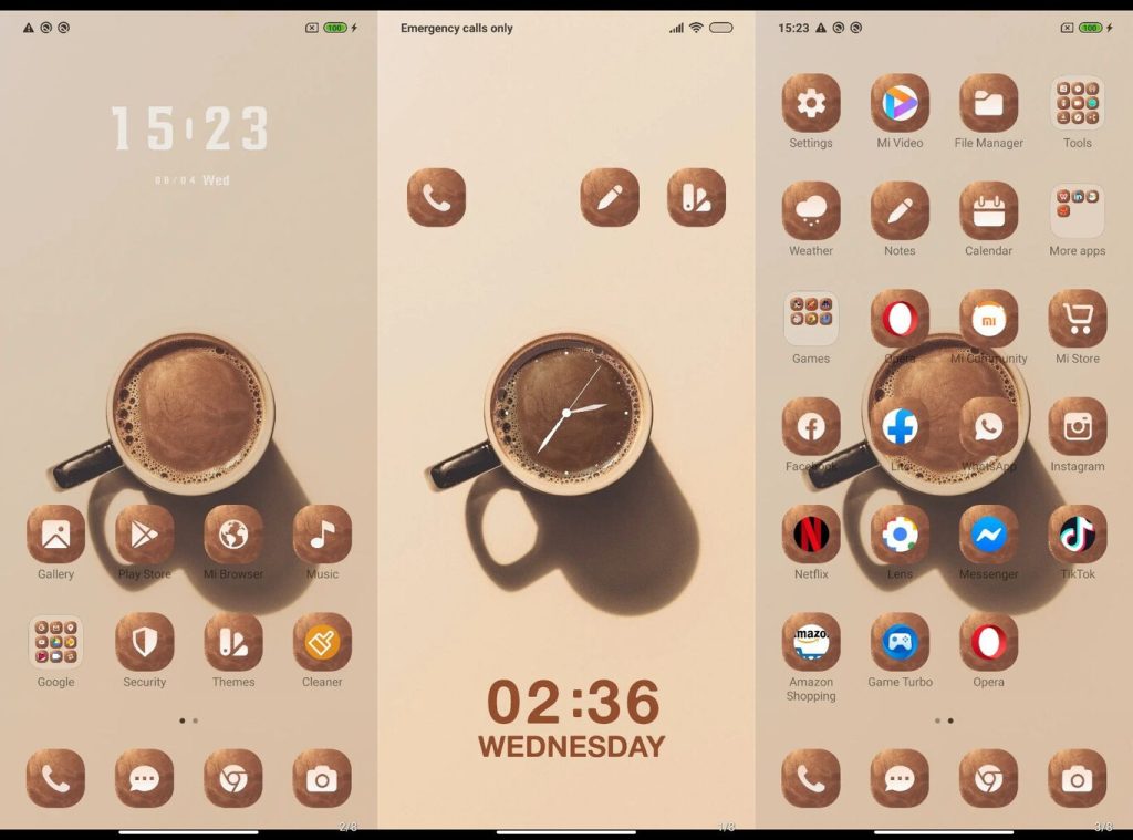 ثيم Minimal Coffee