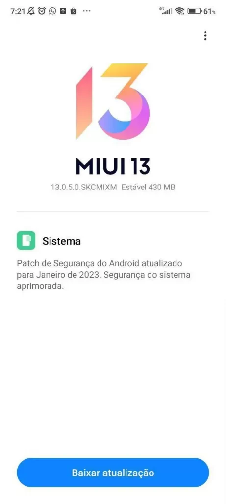 تحديث MIUI 13