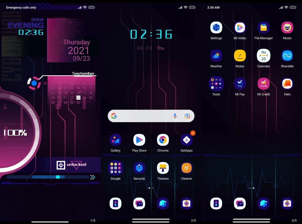 ثيم Cybertech
