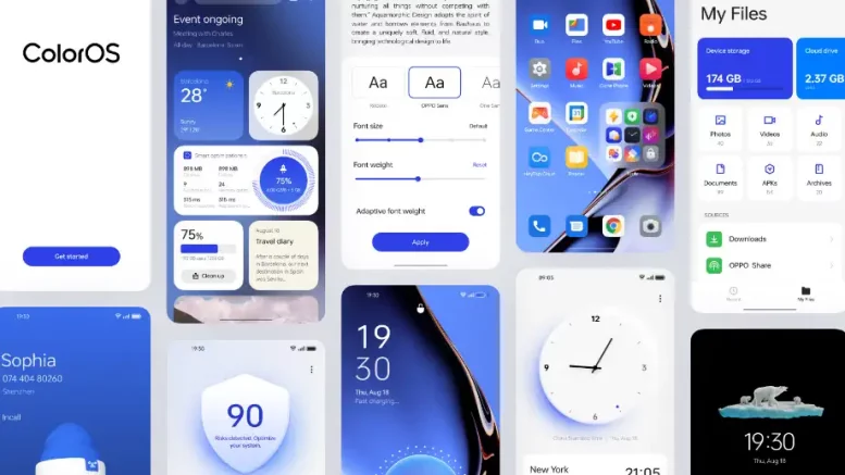 أندرويد 13 وواجهة ColorOS 13