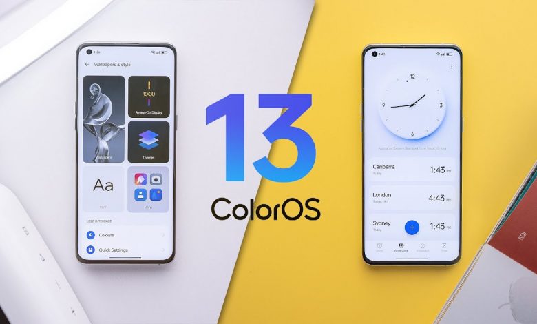 واجهة ColorOS 13