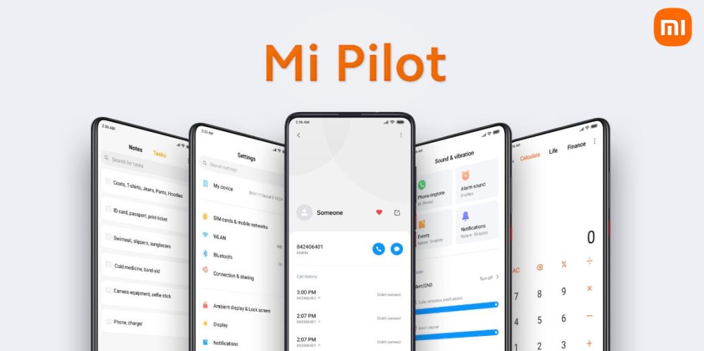 برنامج Mi Pilot