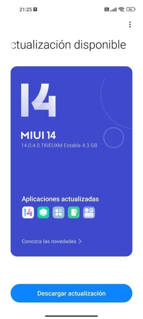 تحديث MIUI 14