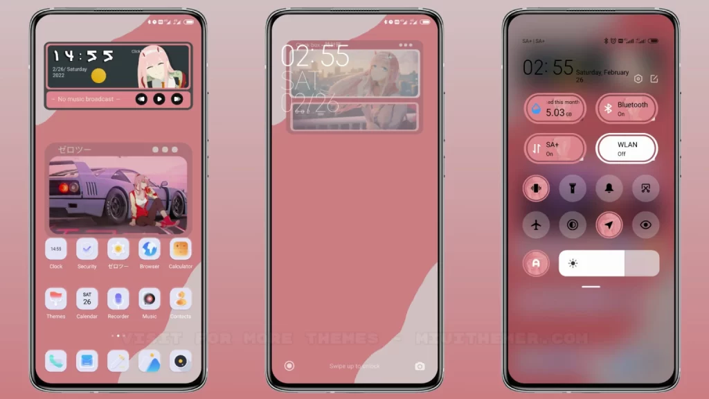 ثيم Zero-Two Lite