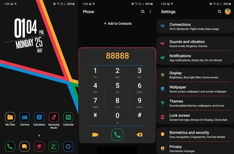 ثيم Neon
