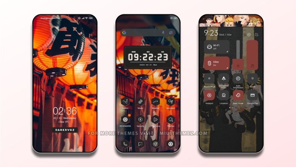 ثيم DarkRvgz