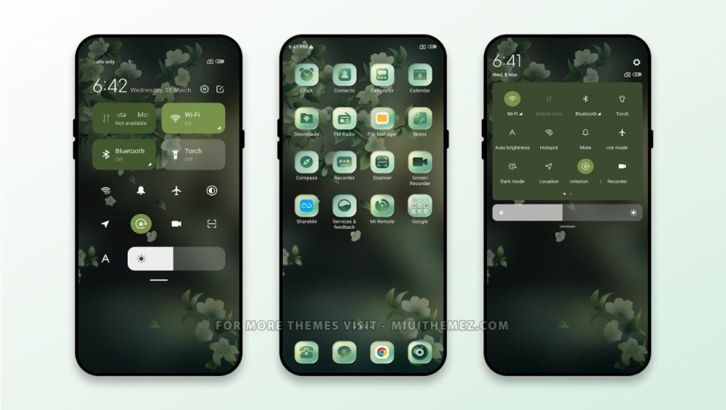 ثيم Flower idea MIUI
