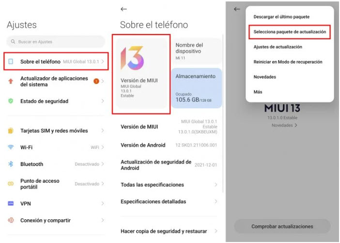 تحميل تحديث MIUI 14 يدويًا