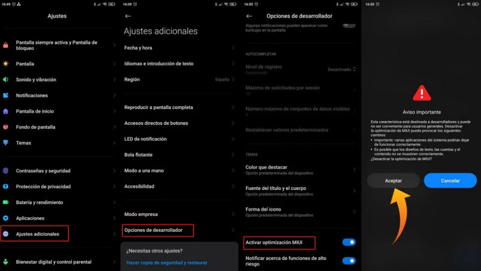 MIUI Optimization