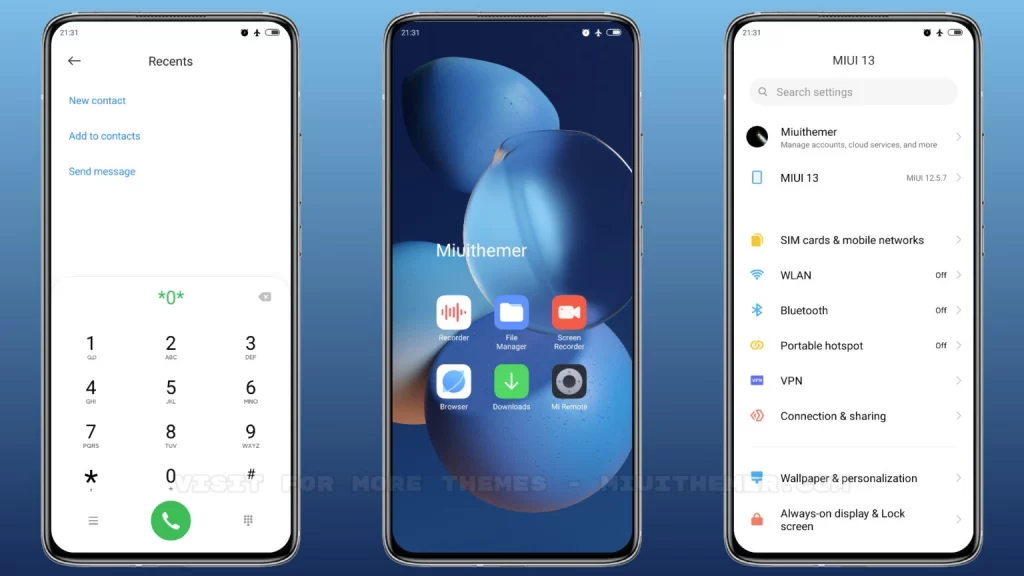 ثيم MIUI 13 MOD