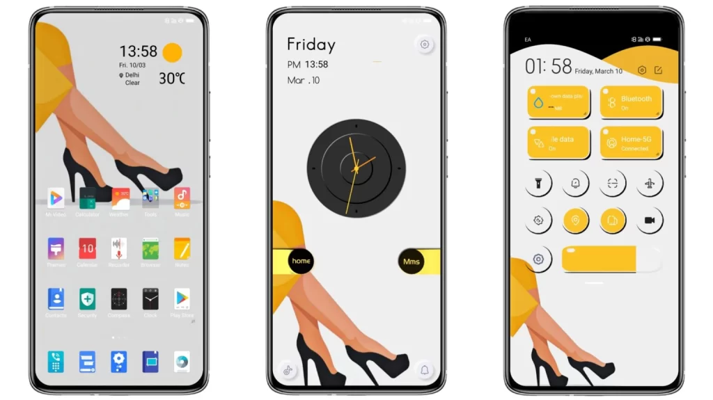 ثيم PIERNAS M14 MIUI