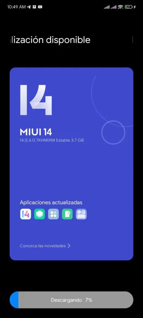 تحديث MIUI 14