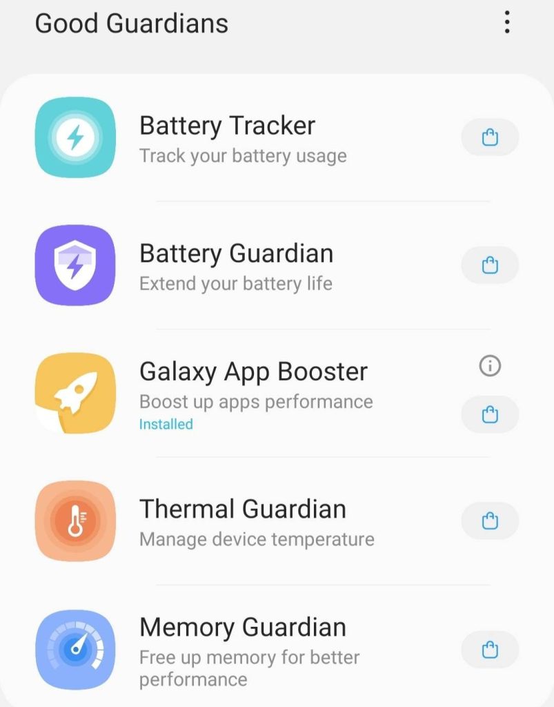 تطبيق Battery Guardian