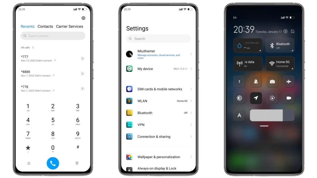 ثيم Tramonto V13 MIUI