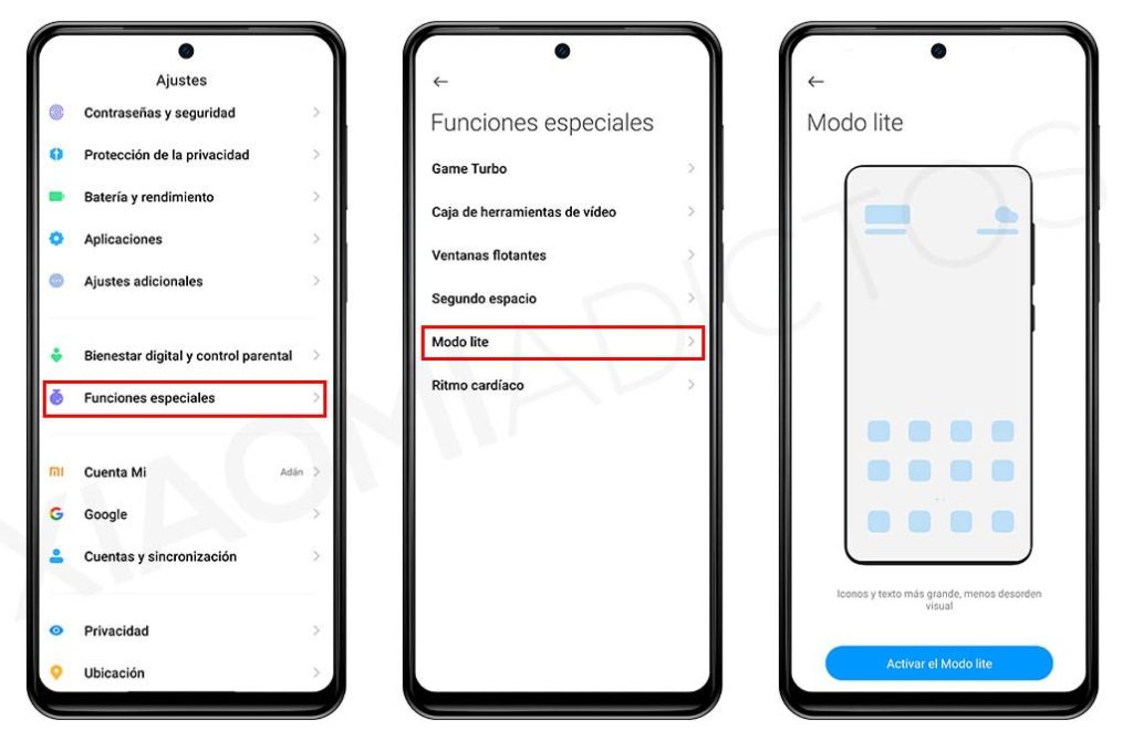 تنشيط MIUI Lite على هاتف شاومي
