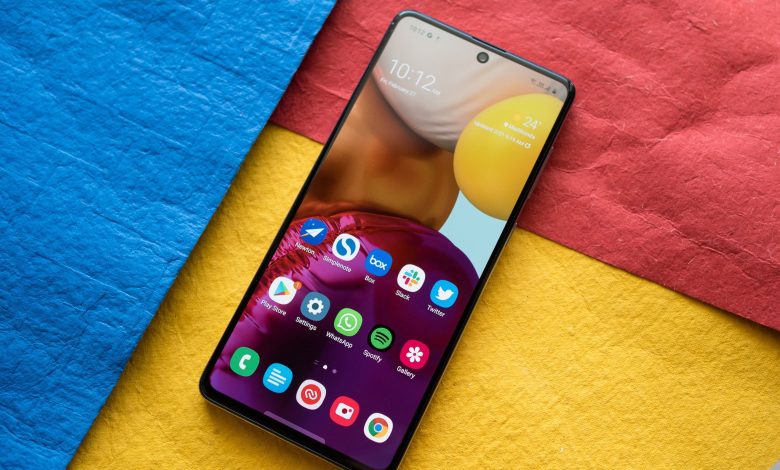 تحديث One UI 5.1 لهاتف Galaxy A71