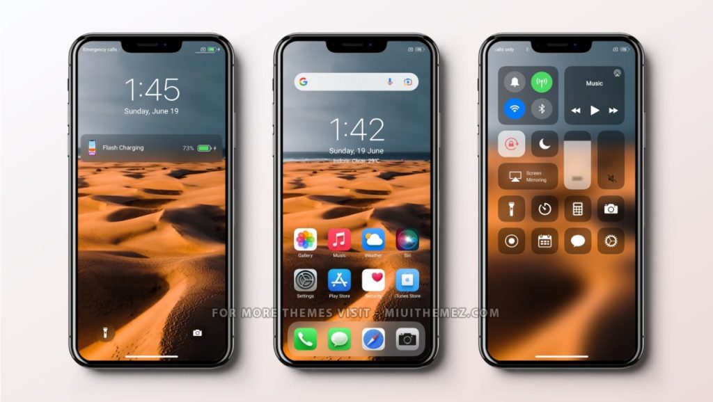 ثيم Bionic MIUI