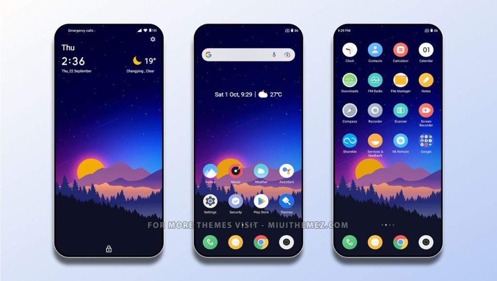 ثيم Android 13T MIUI