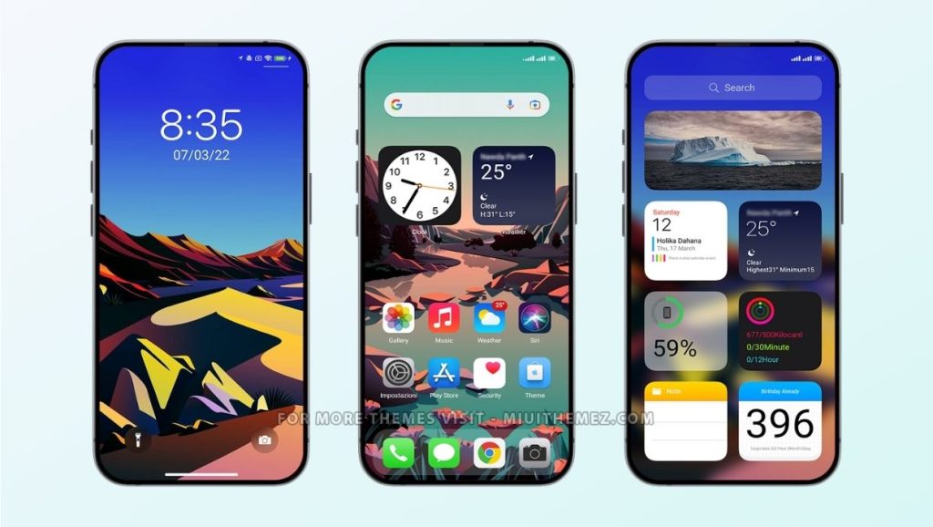 ثيم P-XSc v13 MIUI