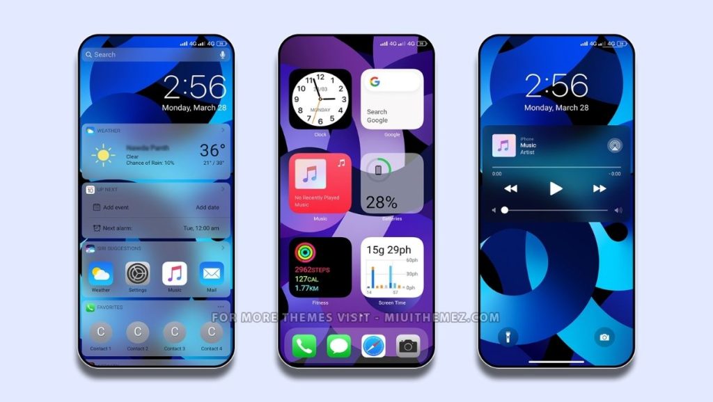 ثيم iPhone14 Pro Max MIUI