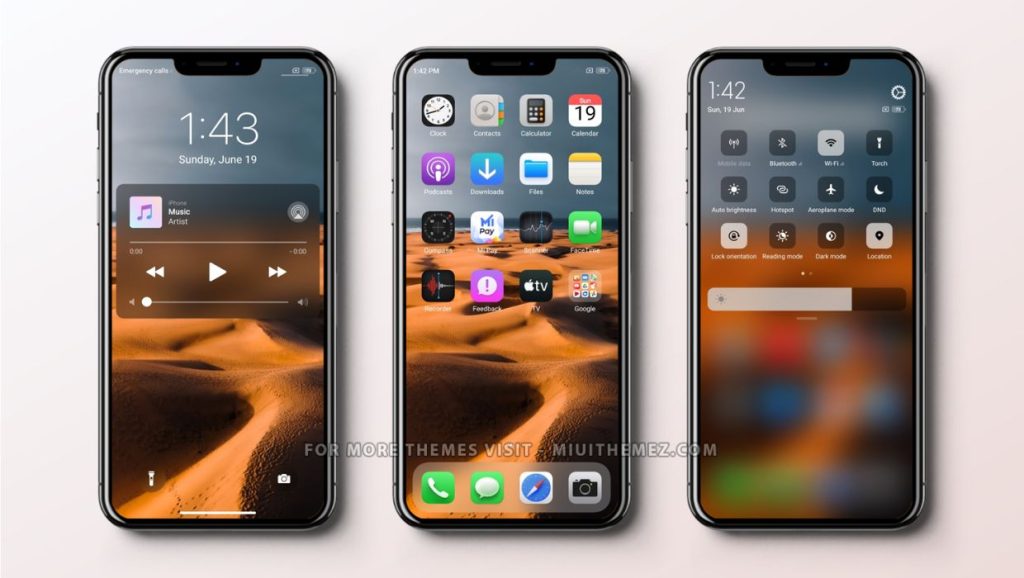 ثيم Bionic MIUI