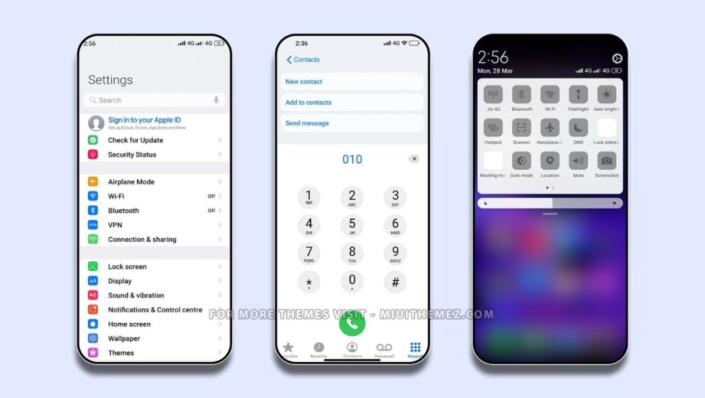 ثيم iPhone14 Pro Max MIUI