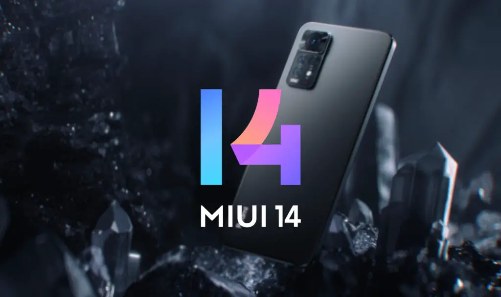 واجهة MIUI 14 لهاتف شاومي ريدمي نوت 11 برو
