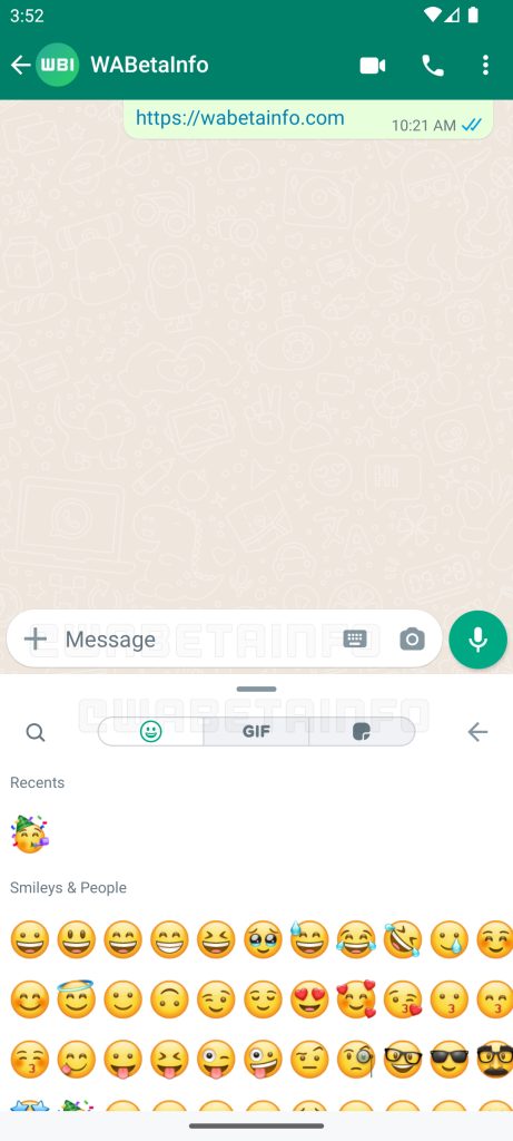 لوحة مفاتيح واتساب تشهد تغييرات وتحسينات جديدة