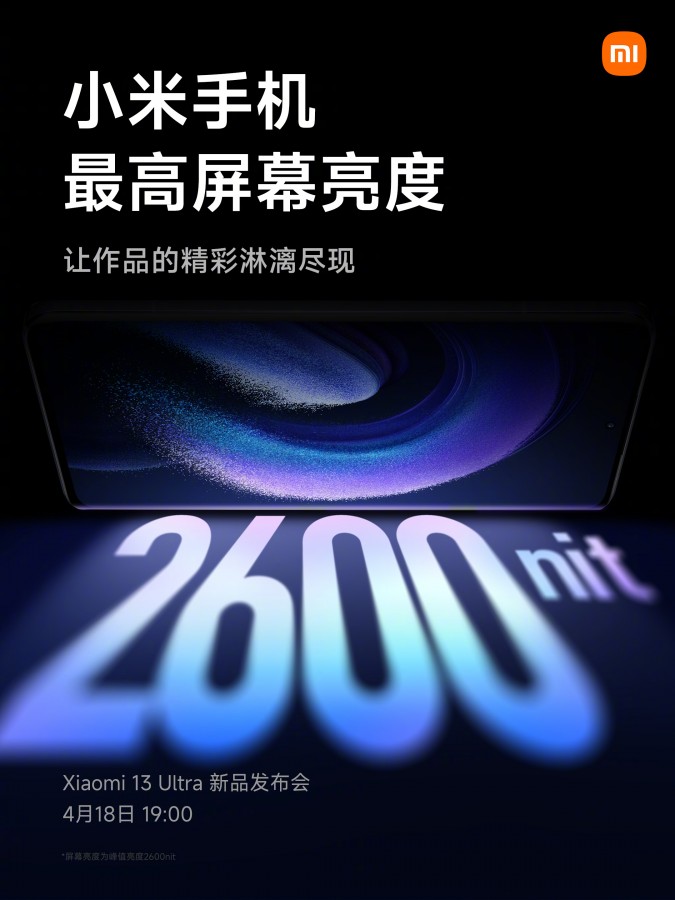 شاشة C7 في Xiaomi 13 Ultra