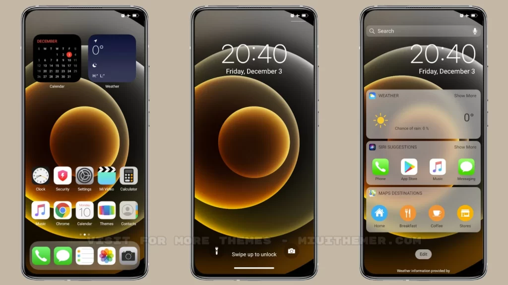 ثيم iPhone 13 Mini