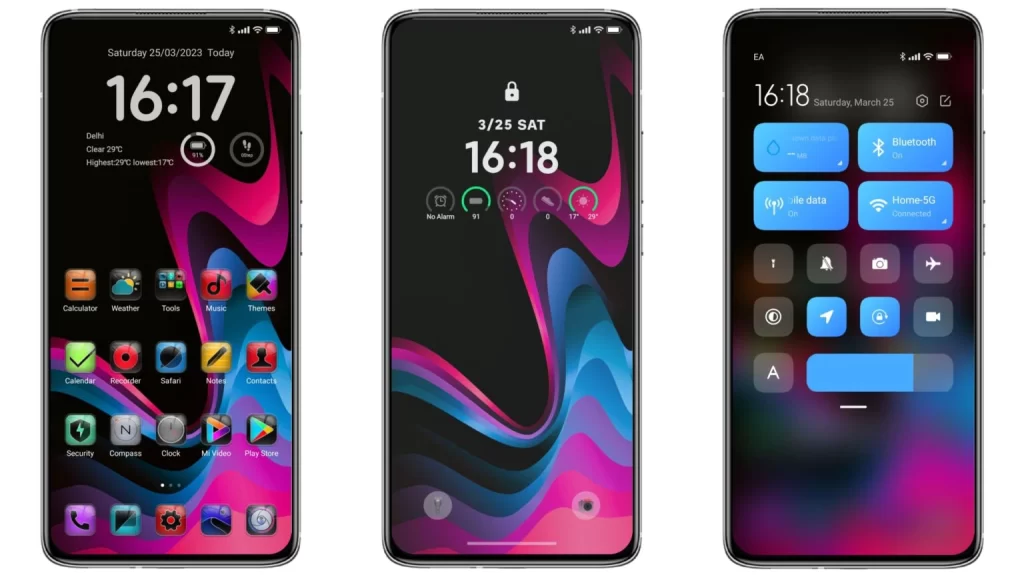 ثيم COLORS UT M14 MIUI