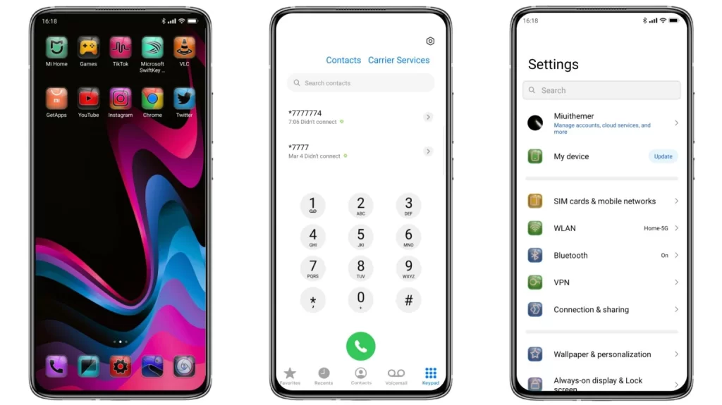 ثيم COLORS UT M14 MIUI