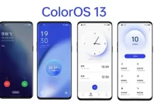 واجهة ColorOS 13