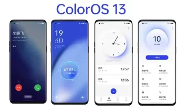 واجهة ColorOS 13