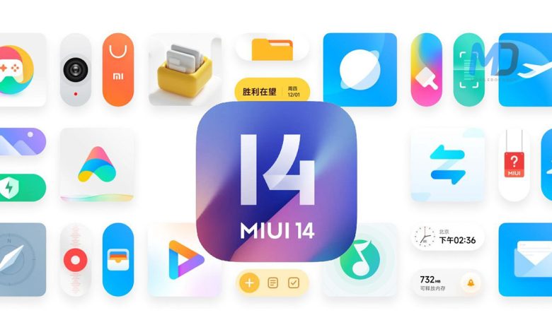واجهة MIUI 14