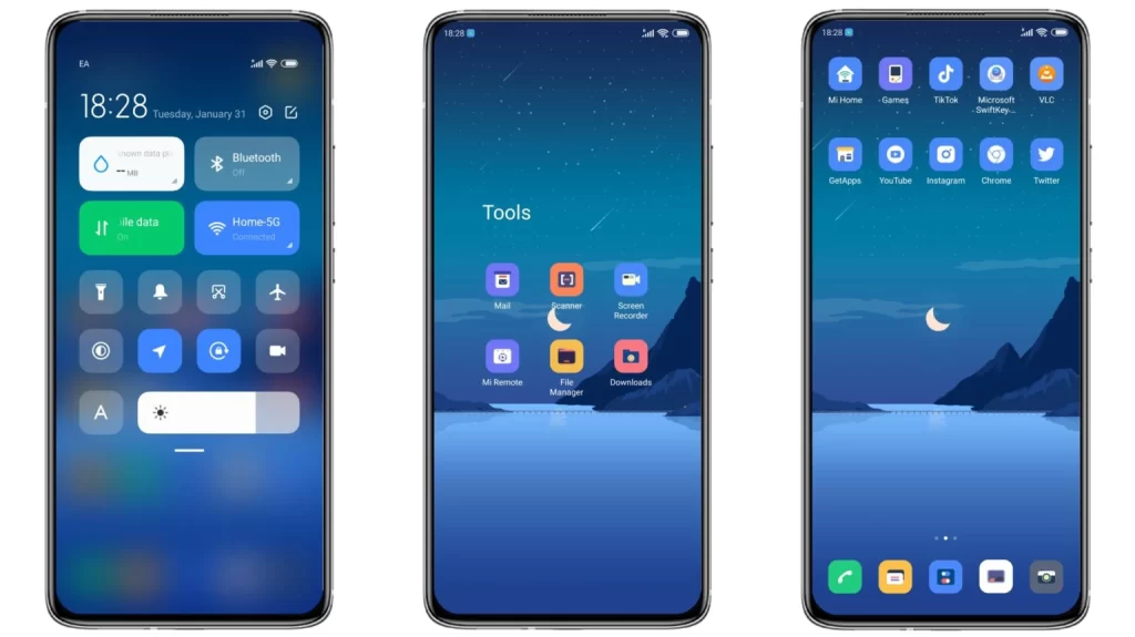 ثيم Maritime train MIUI 