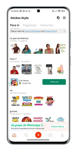 تطبيق Sticker.Style