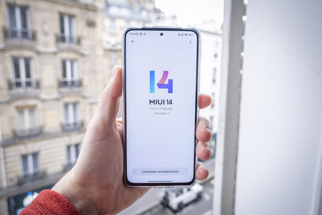 واجهة شاومي MIUI 14
