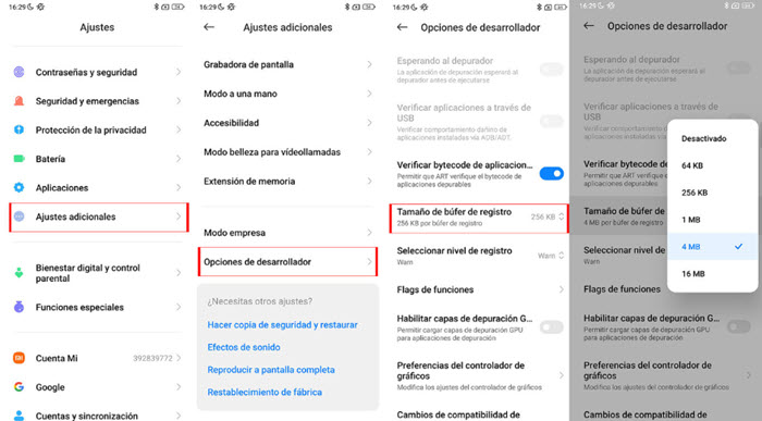 واجهة شاومي MIUI 14