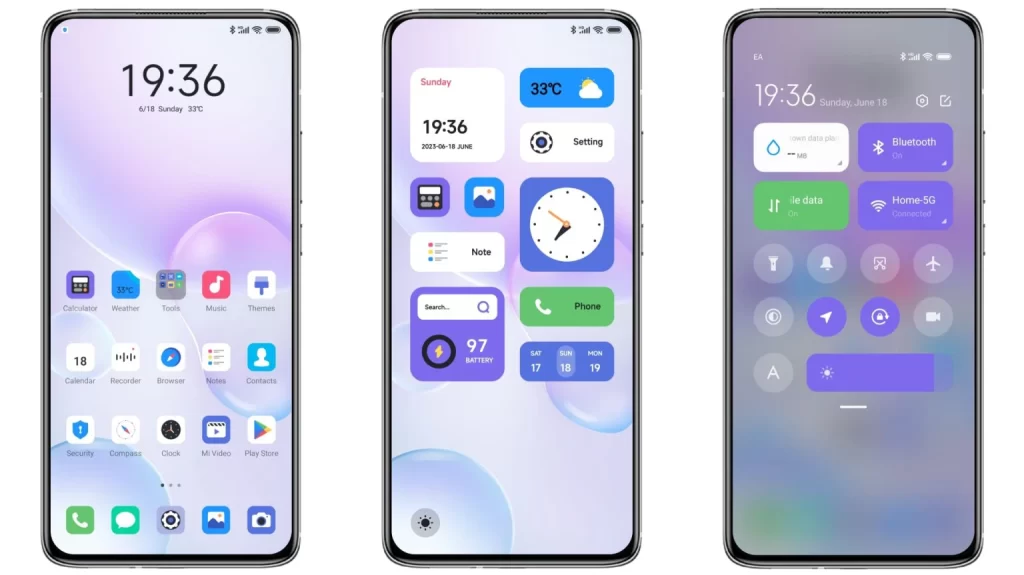 أفخم ثيمات شاومي MIUI 14 وMIUI 13 وMIUI 12